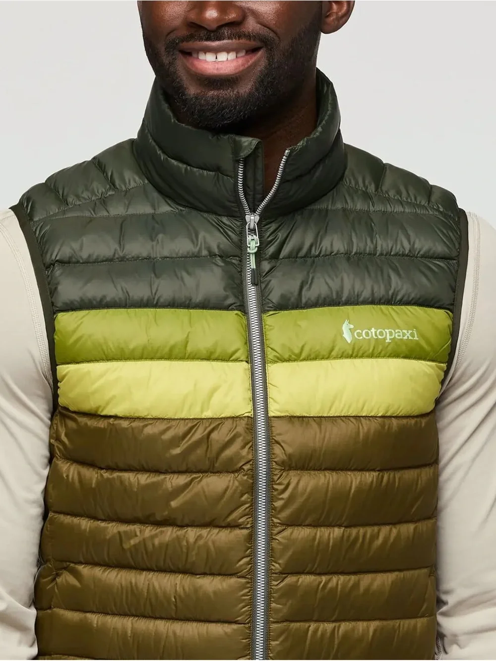 Cotopaxi Furgo down vest Large Woods and Live Oak like new